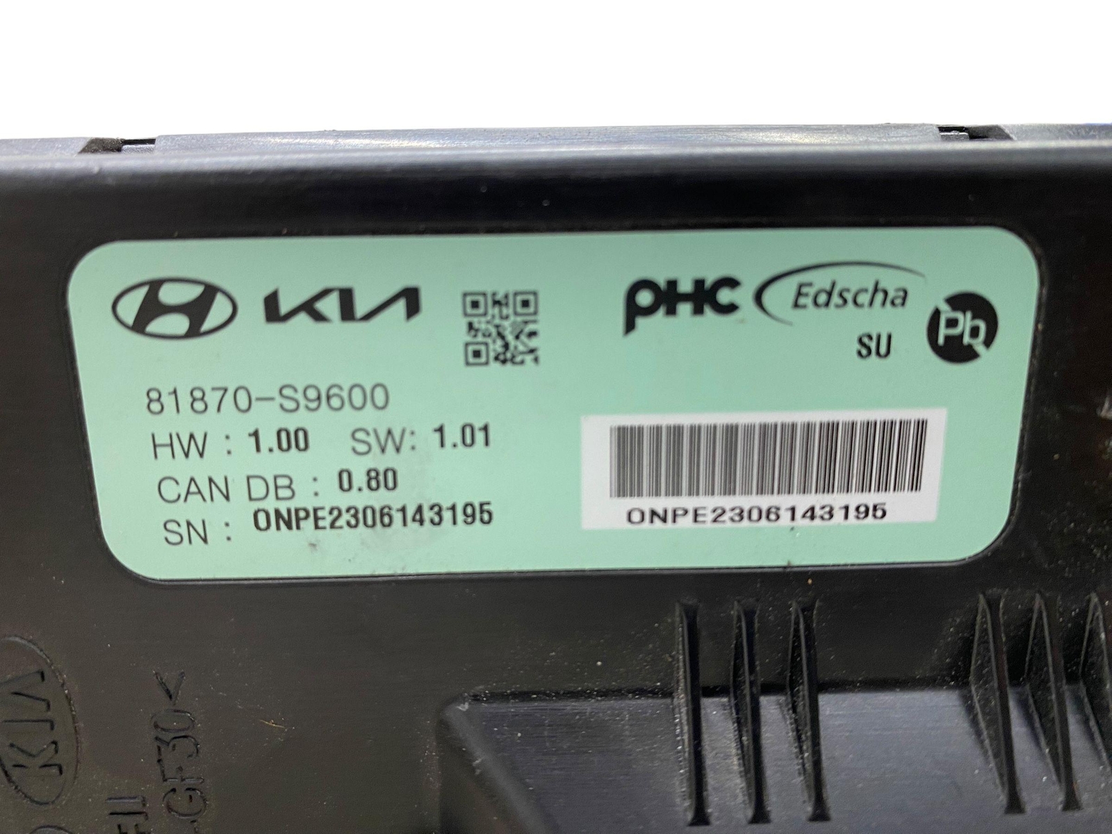 2023 -2024 KIA TELLURIDE POWER LIFTGATE TAILGATE CONTROL MODULE UNIT 81870-S9600
