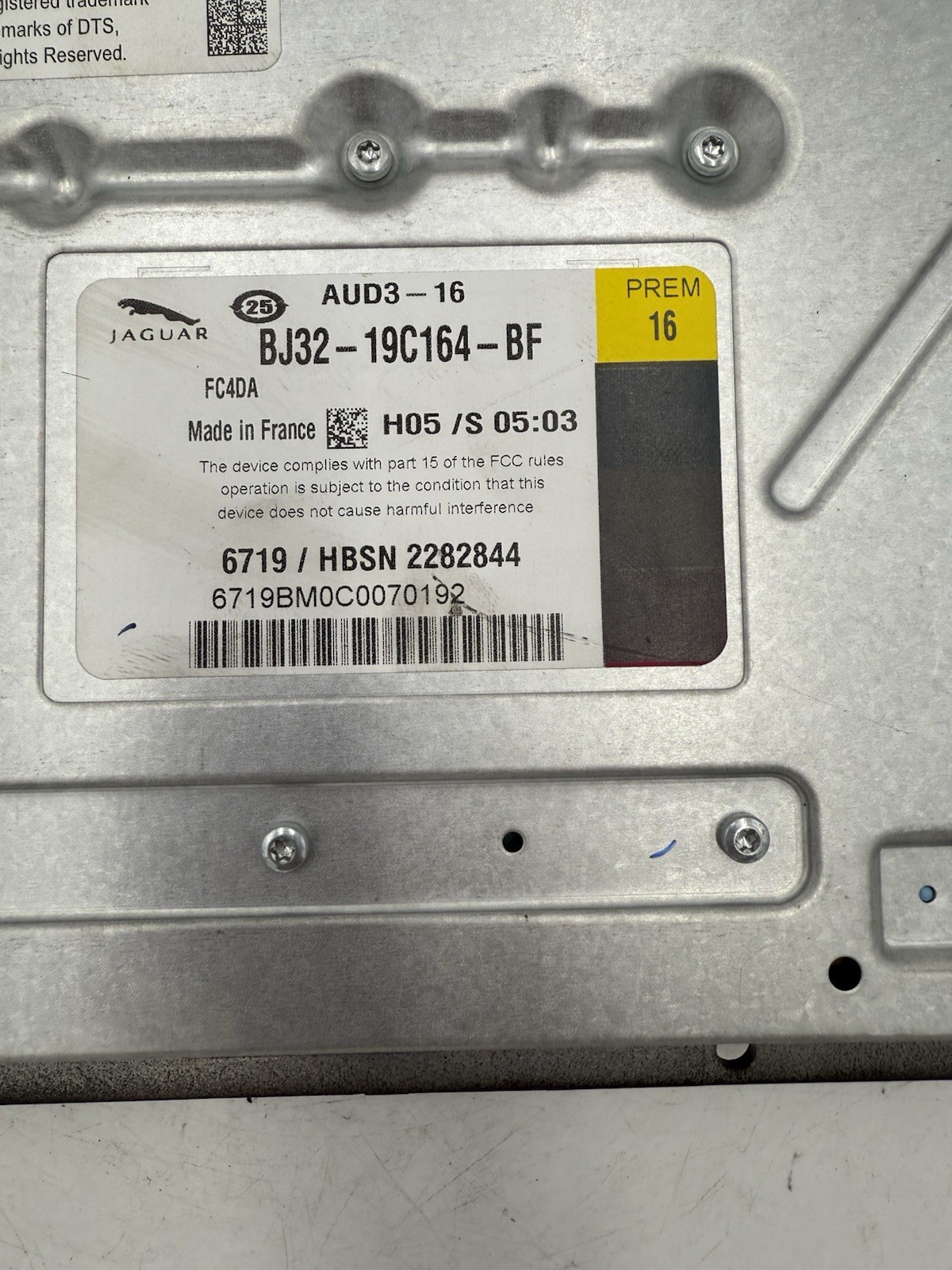 2012-2019 Land Rover Jaguar Range Rover OEM 1280 Watt Amplifier BJ32-19C164-BF