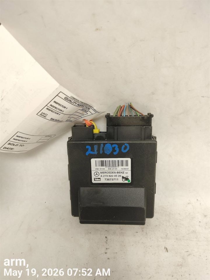 OEM 09-11 MERCEDES-BENZ CLS550 1YR WRNTY