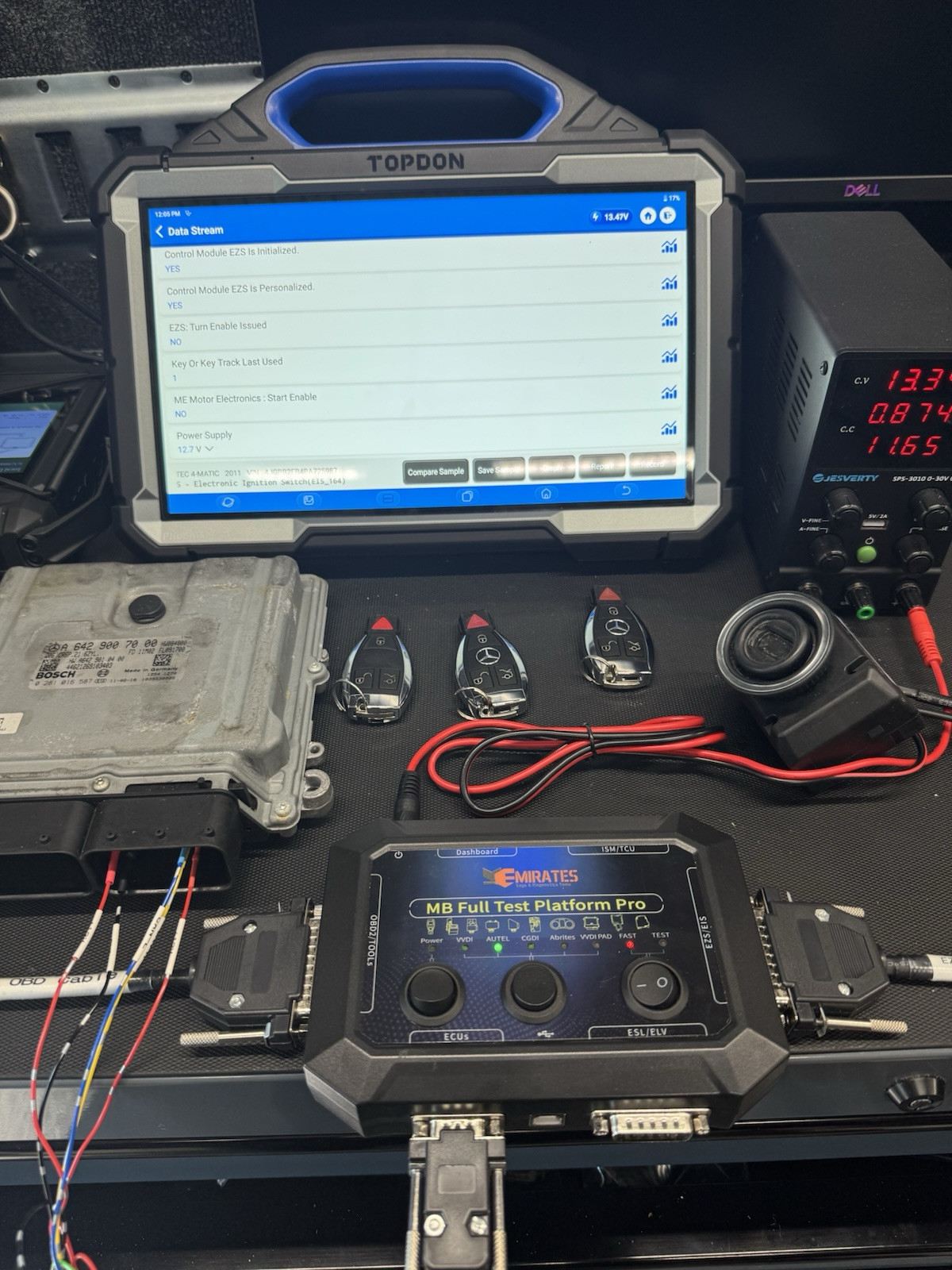 Mercedes Benz EIS/EZS Cloning Repair Service