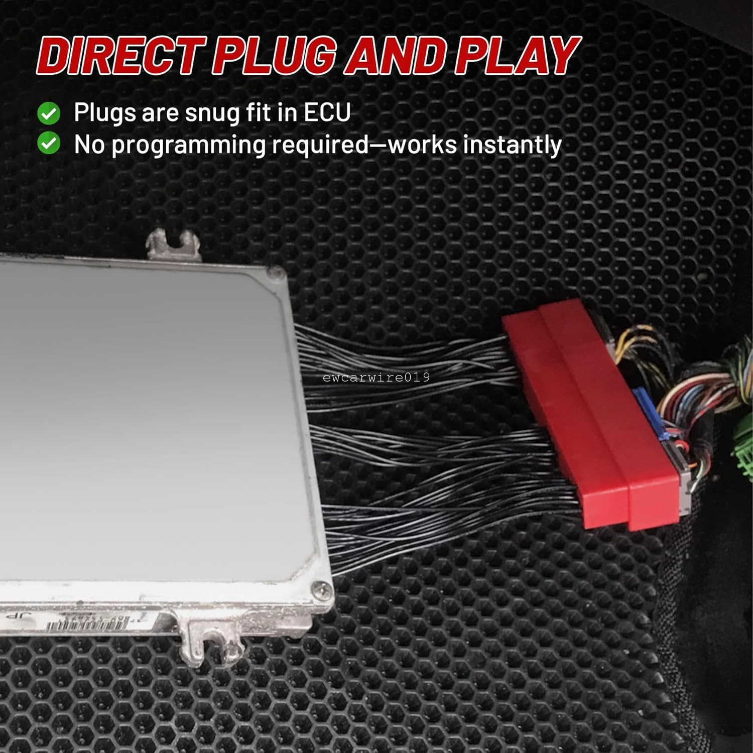 OBD2A to OBD1 Conversion Harness ECU Jumper For Honda Civic Accord Acura Integra