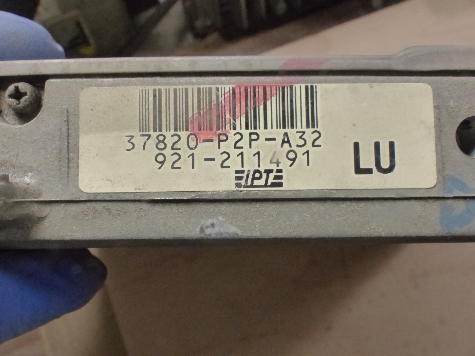 96-97 HONDA CIVIC ECM COMPUTER 37820-P2P-A32