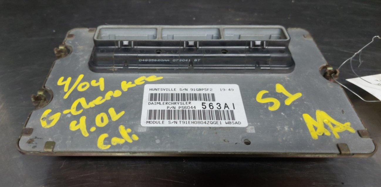 2004 Jeep Grand Cherokee 4.0L Engine Computer Ecu Ecm Pcm Control Module