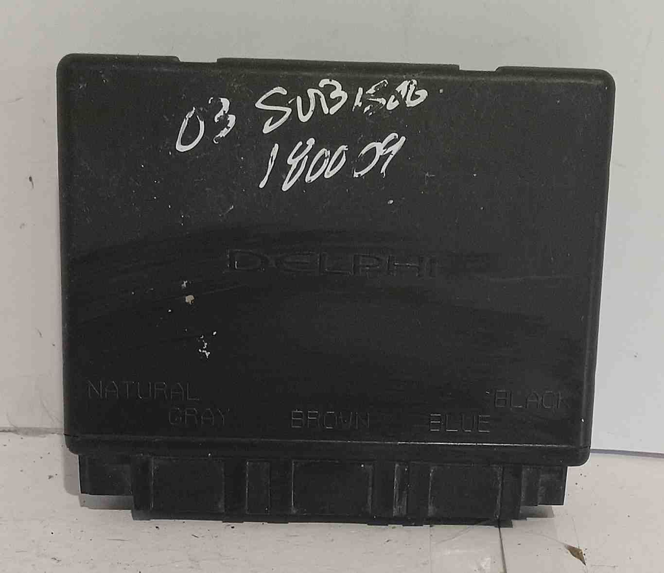 2003 SUBURBAN 1500 BODY CONTROL MODULE ID 15194170 USED OEM