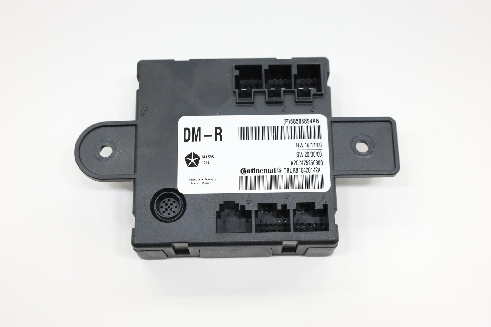 2017-2026 CHRYSLER PACIFICA REAR RIGHT OR LEFT DOOR CONTROL UNIT OEM 68508894AB