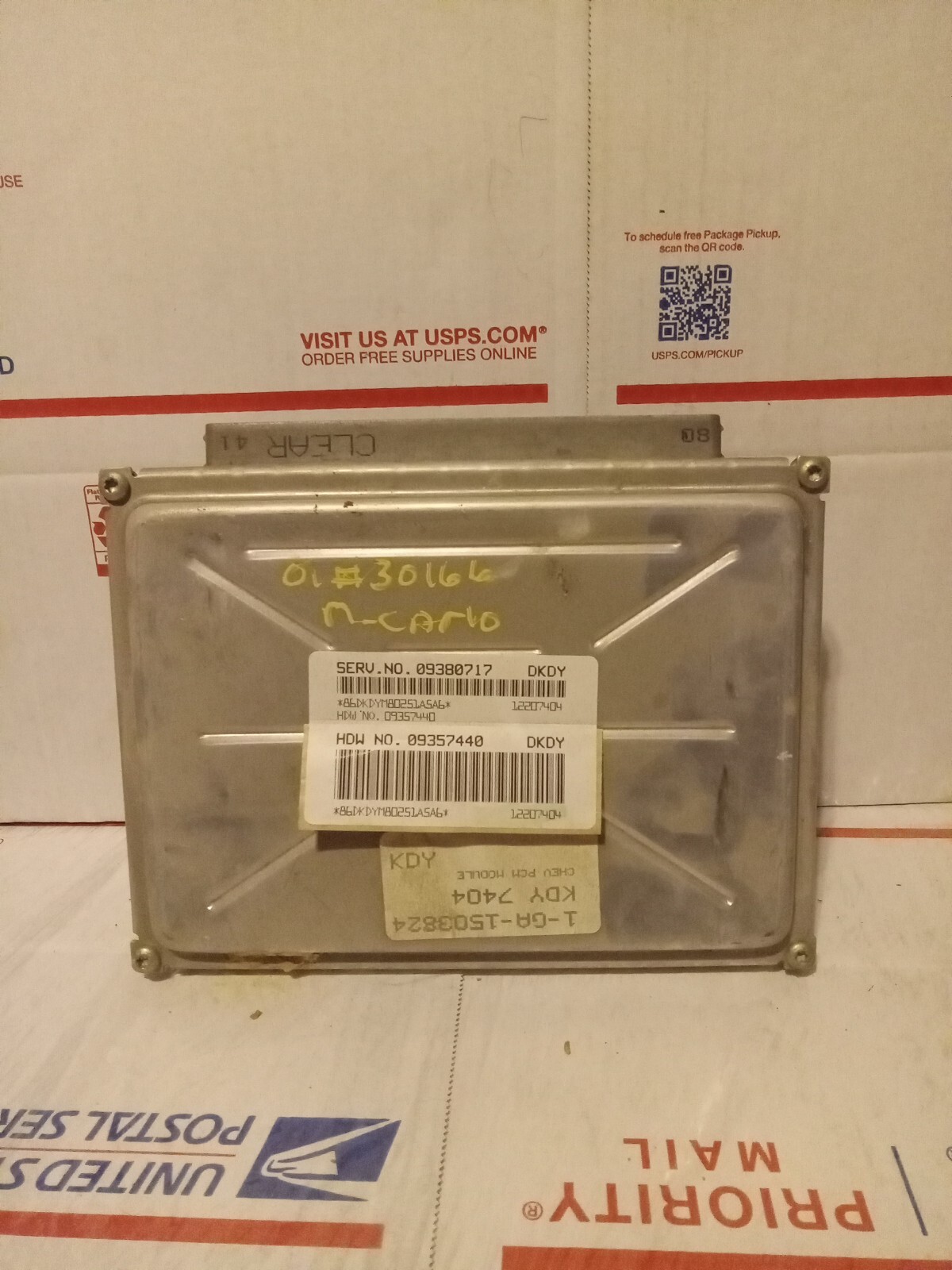 1999-2001 Chevy Monte Carlo ECM ECU 09357440 DKDY 3.8L V6 3800 Engine Module