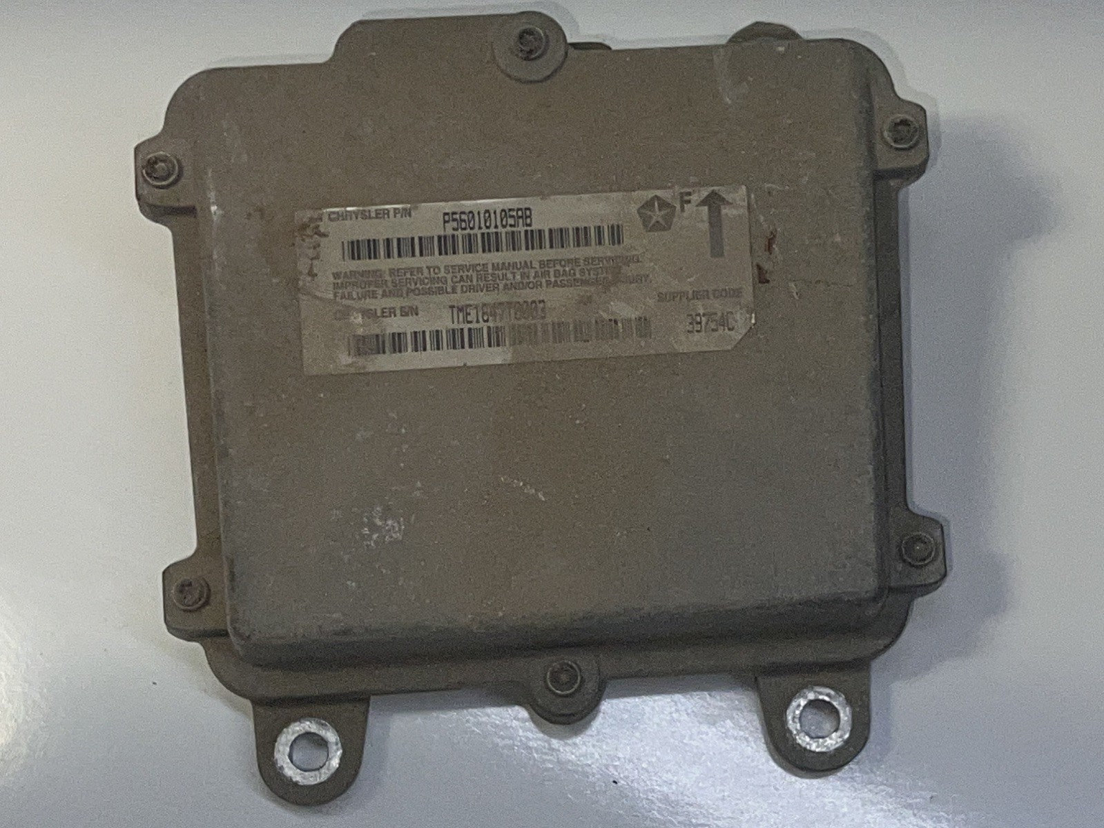 1997 Jeep TJ Wrangler OEM Bag SRS Control Module 56010105AB