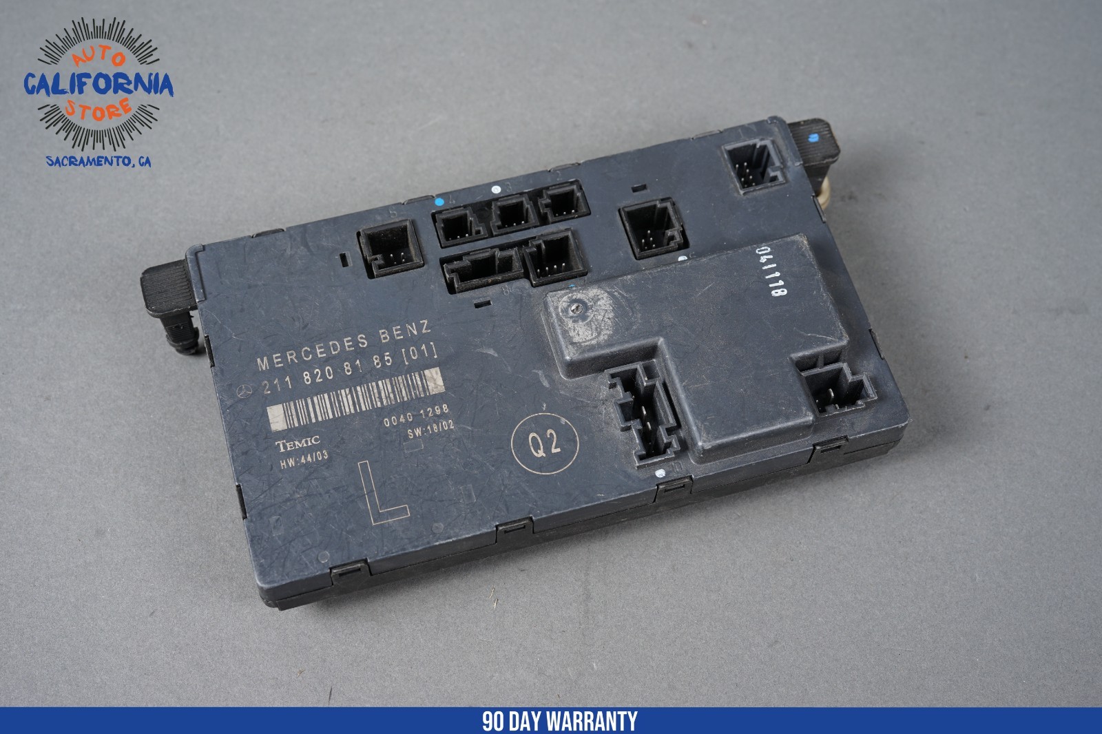 03-06 Mercedes W211 E320 E500 Front Left Side Door Control Module 2118208185 OEM