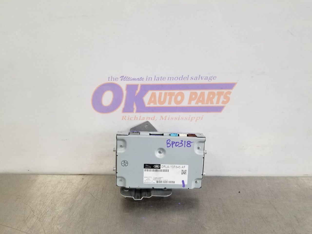 15 2015 LAND ROVER LR4 COMMUNICATION CONTROL MODULE DPLA-10F845-AF