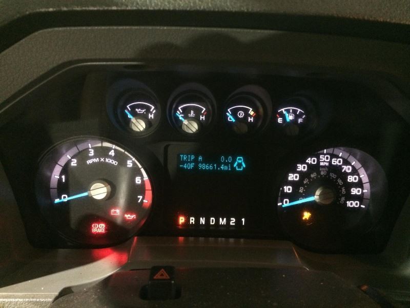 Chassis ECM Towing Control Dash Mounted Fits 11-14 FORD F250SD PICKUP 352193