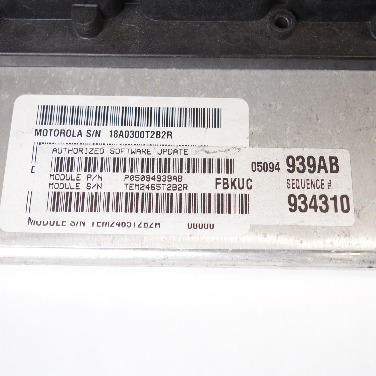 05094939AB Jeep Liberty 2006 3.7L Engine Computer Plug N Go .