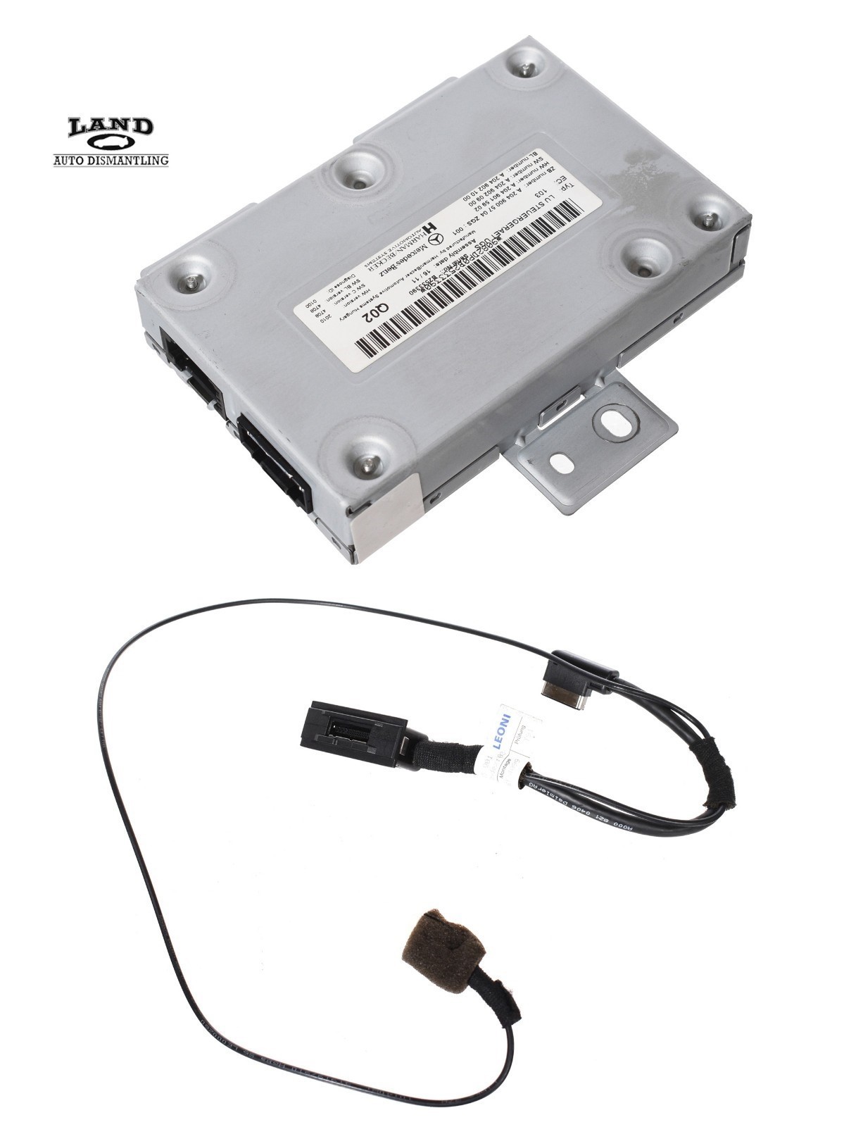 Mercedes 164 ML GL-Class Radio Stereo COMAND AUX Input Control Module Cable OEM