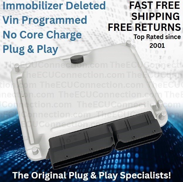 Immo Off Plug & Play 2003 Volkswagen Jetta 2.0L Engine Control Unit 06A906032MD