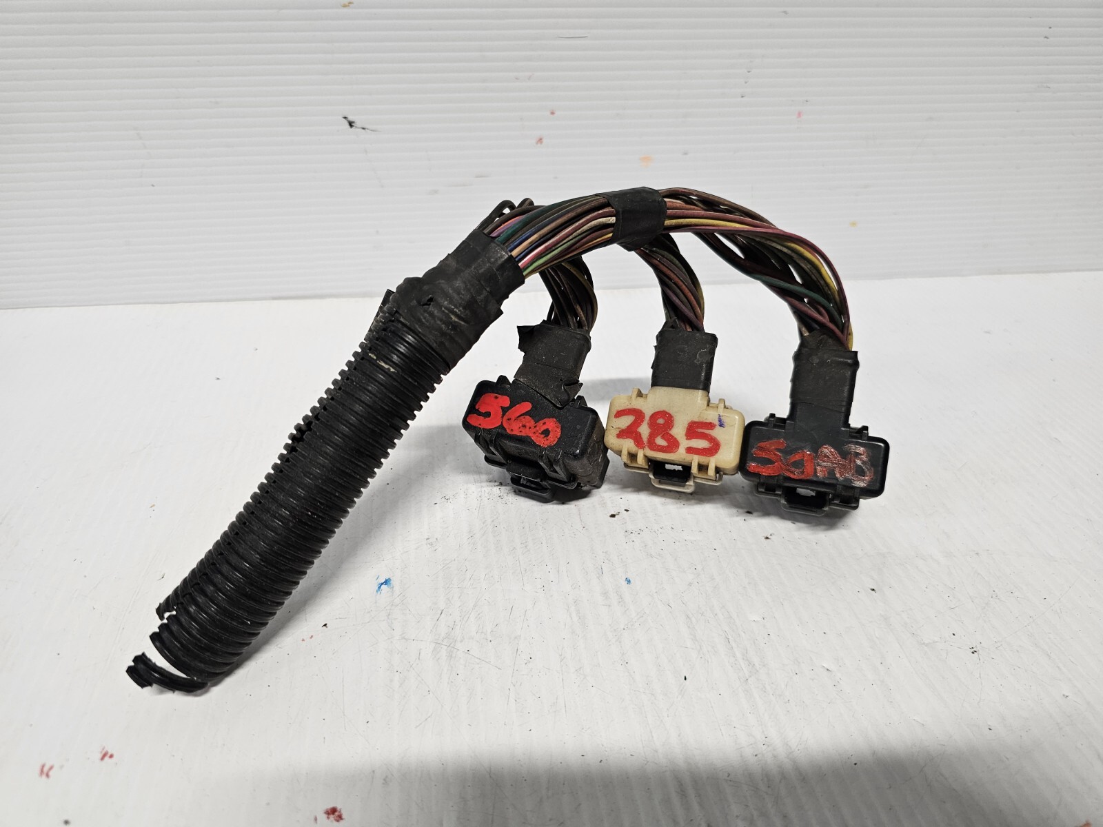 2000 Dodge Ram WIRING HARNESS PLUGS ONLY PIGTAILS (MATCH 56028 550AB)
