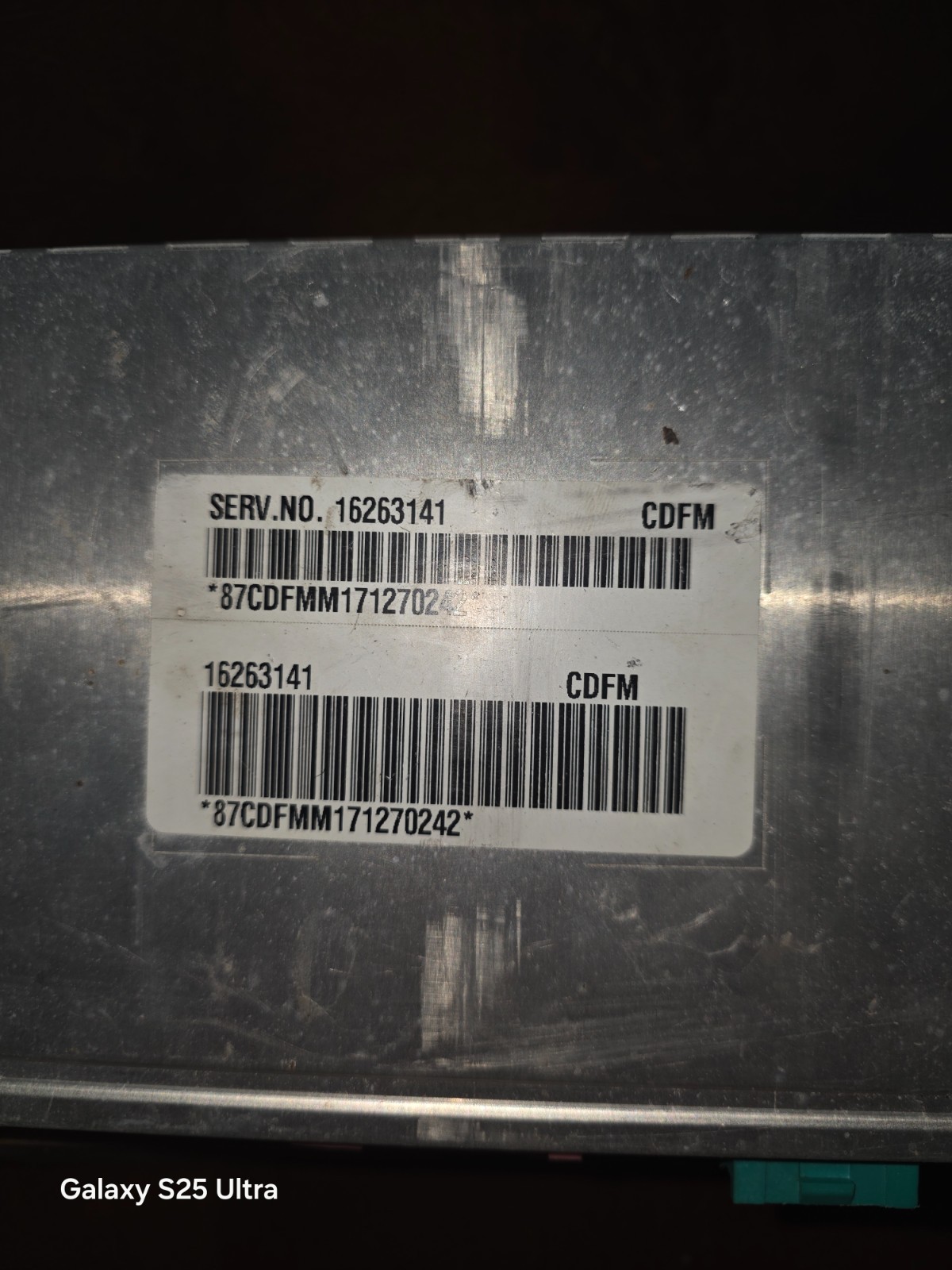 C5 Corvette ACDelco 16263141