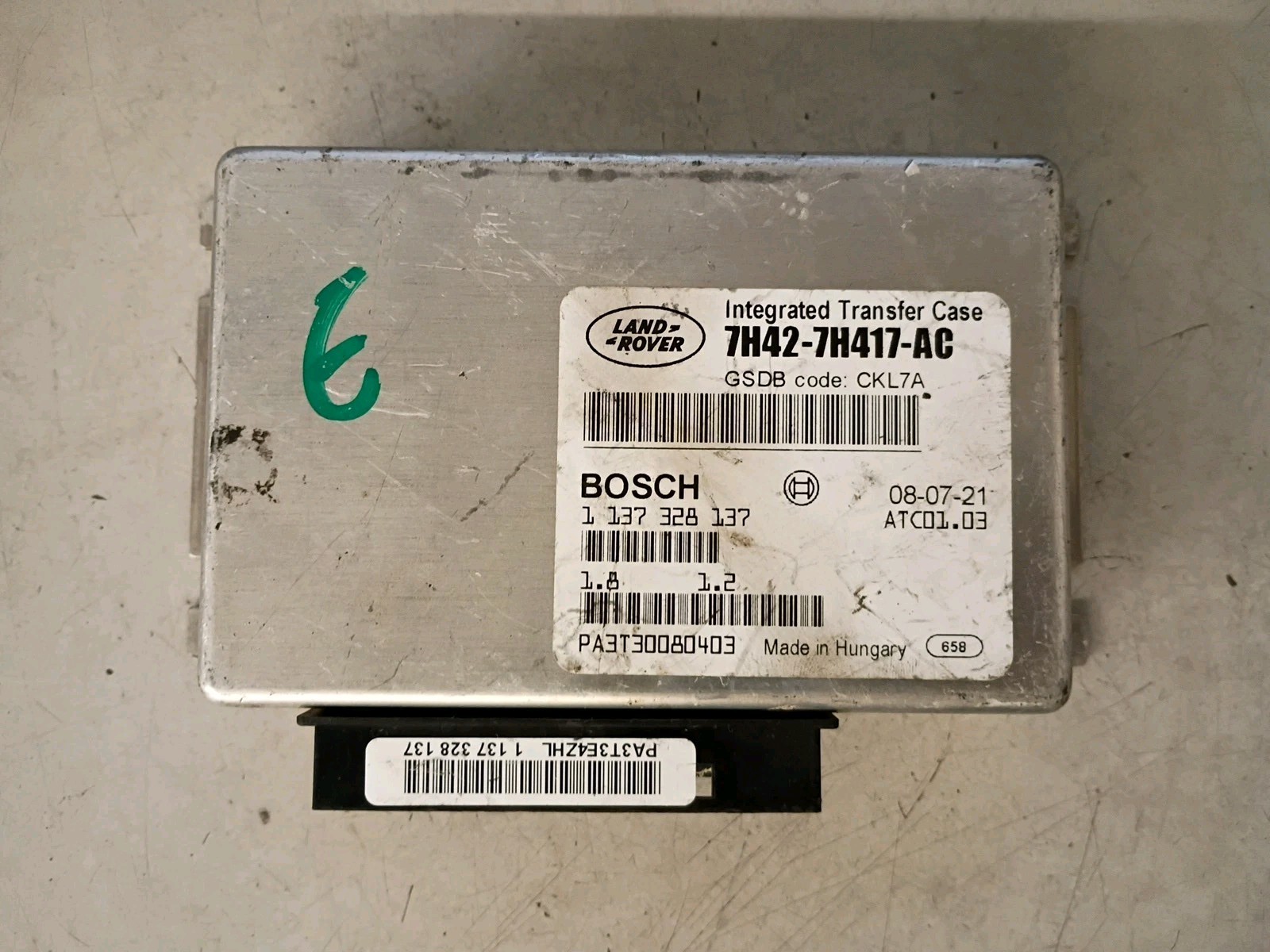 05-09 RANGE ROVER SPORT LR3 7H42-7H417-AC INTEGRATED TRANSFER CASE MODULE OEM