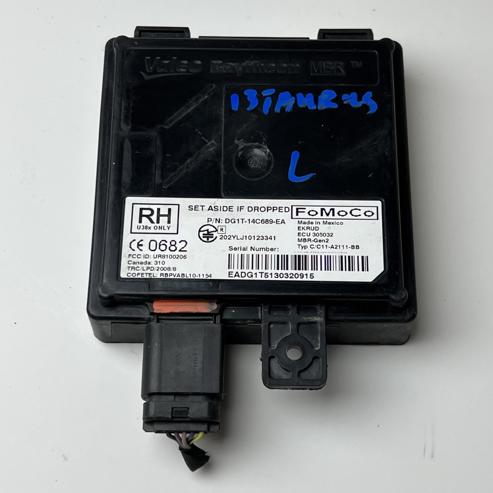 2013 FORD TAURUS LEFT BLIND SPOT RADAR SENSOR RIGFHT MODULE OEM DG1T-14C689-EA