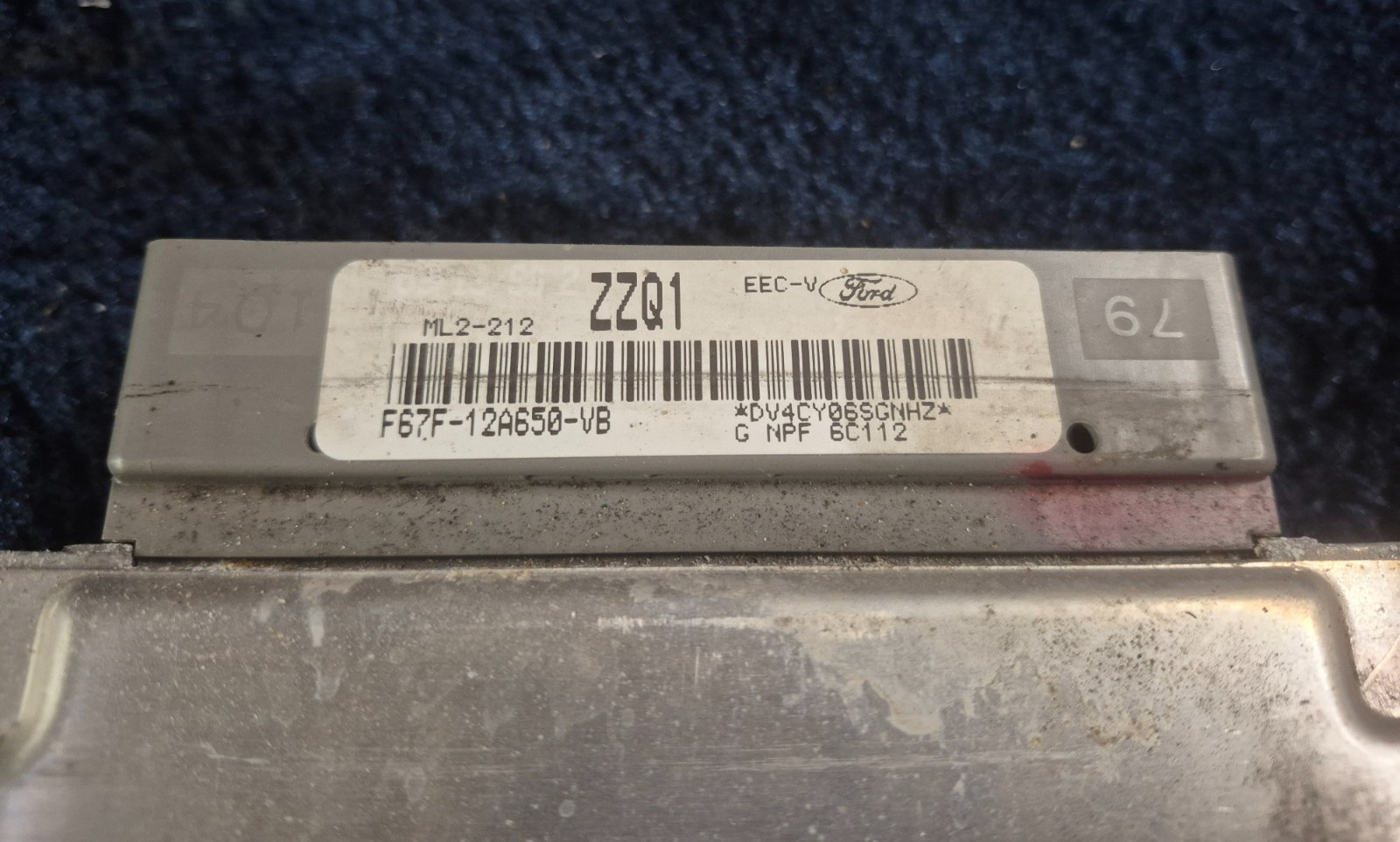 1996 Engine Computer Module PCM ECM ECU 2.3L Manual 2wd Fits 96 Ranger OEM
