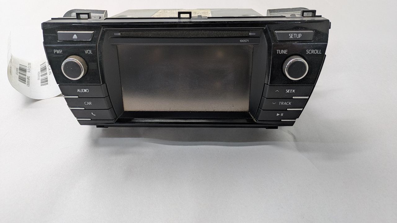 Used Radio Audio fits: 2016 Toyota Corolla Grade A