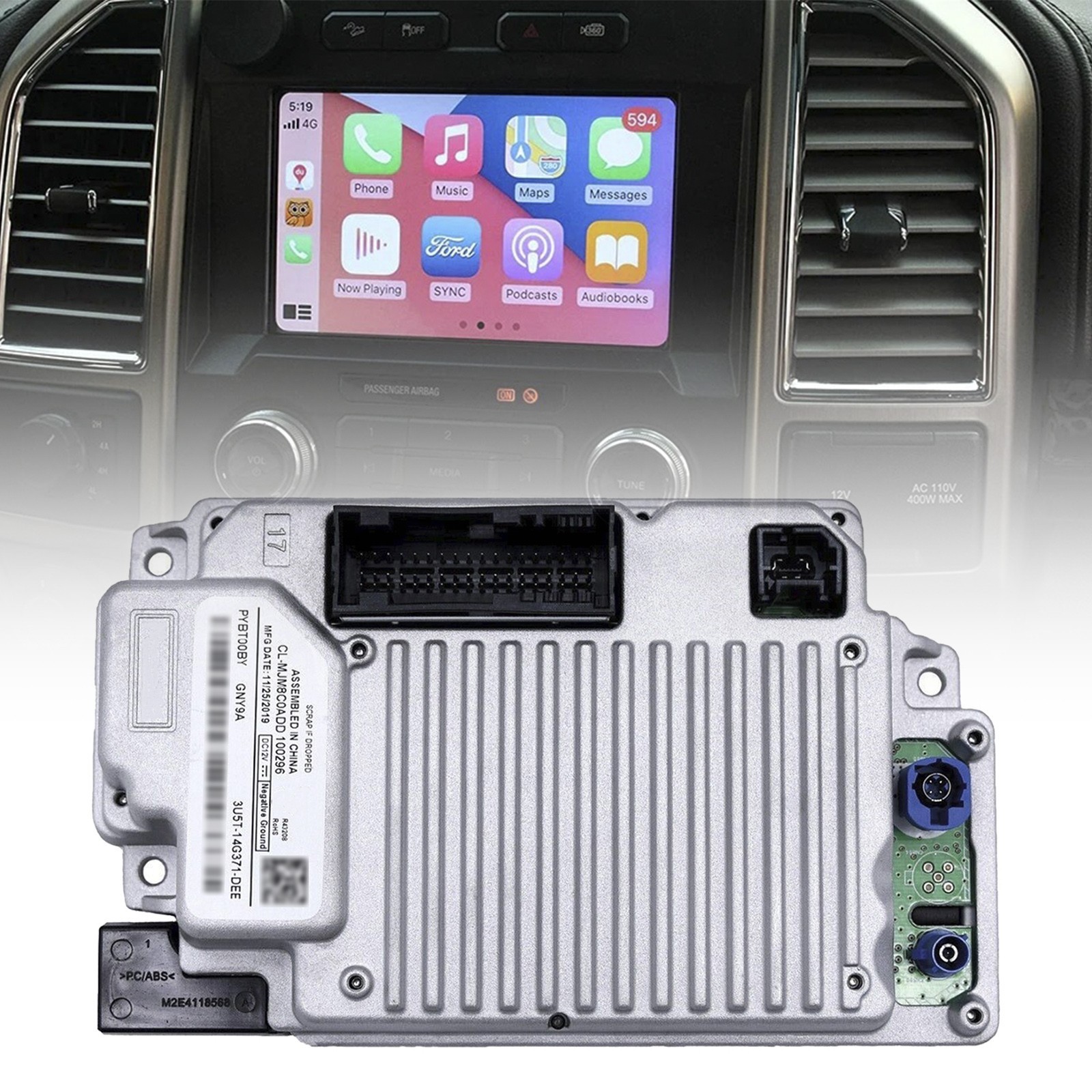 OEM NEW Sync 3 APIM 3.4 Navigation Module for Ford Lincoln Vin Programmed NAV