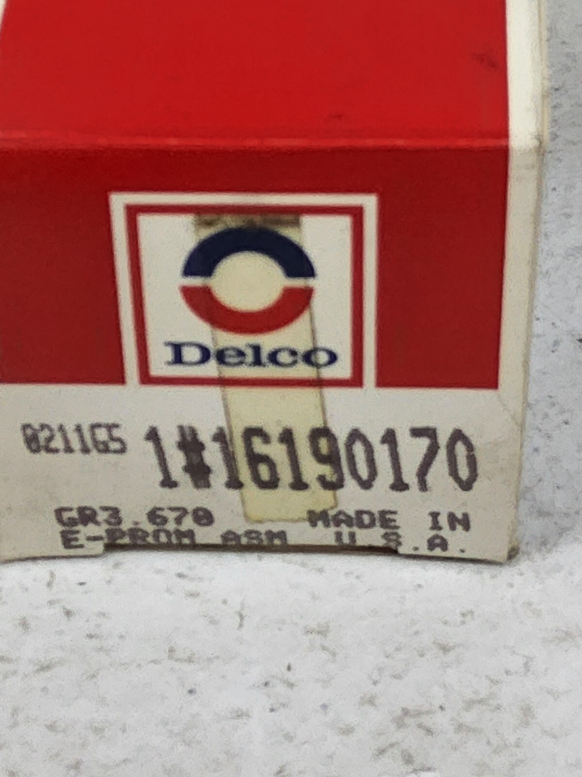 16190170 Delco NOS ECM Prom