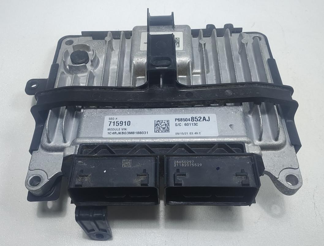 2021-24 Jeep Grand Cherokee WL ECU 3.6 ENGINE CONTROL MODULE P68504852AJ OEM