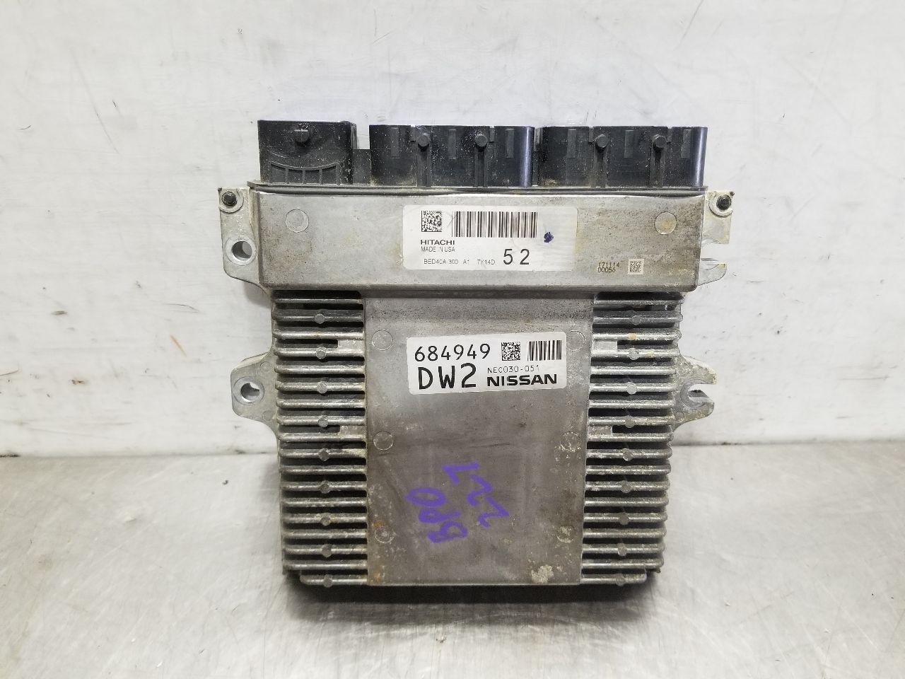 18 2018 INFINITI QX60 3.5L ECM ENGINE CONTROL MODULE