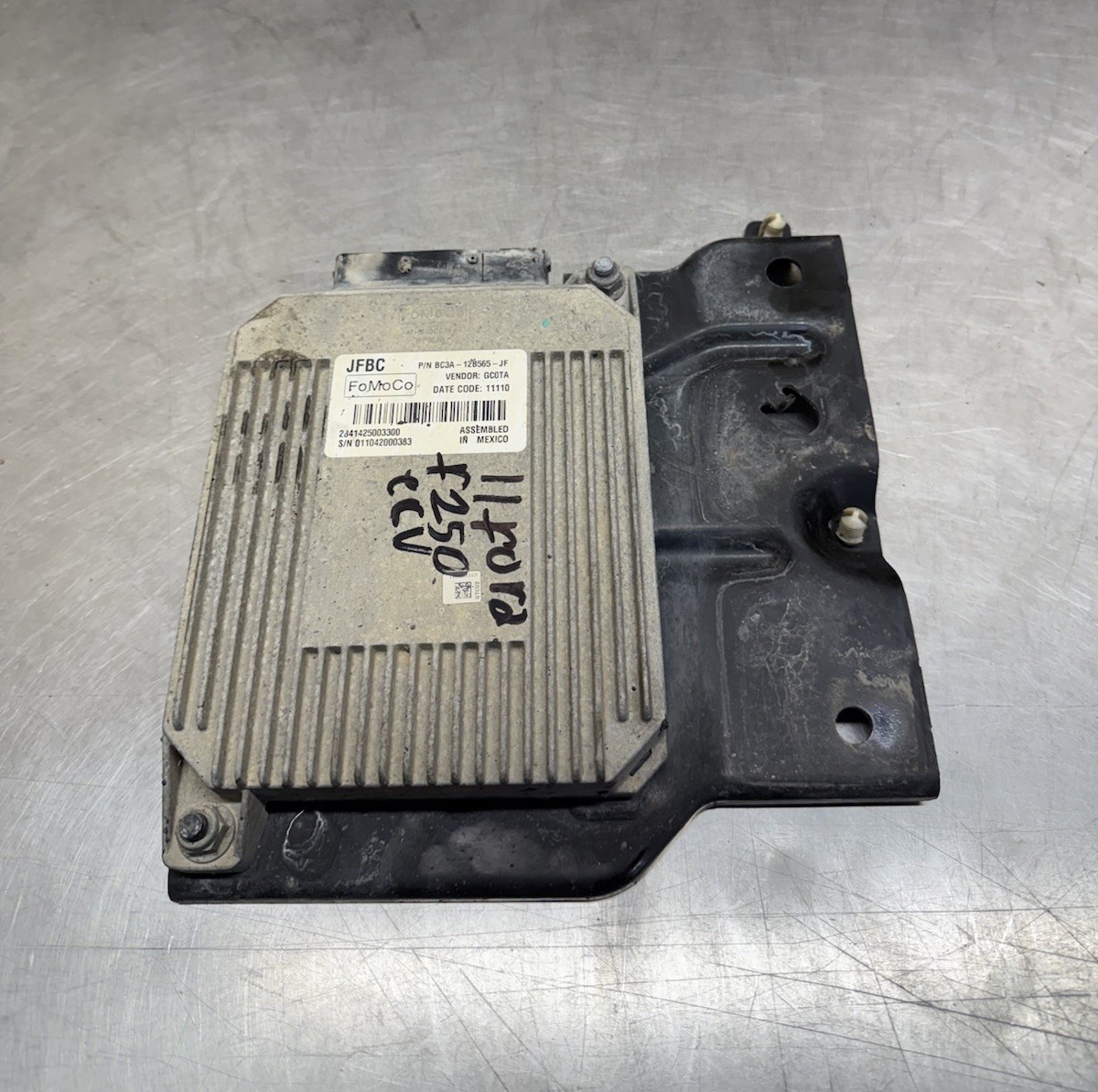2011-2012 FORD F250 SD 6.7L DIESEL 4WD AUTOMATIC TRANSMISSION CONTROL MODULE OEM
