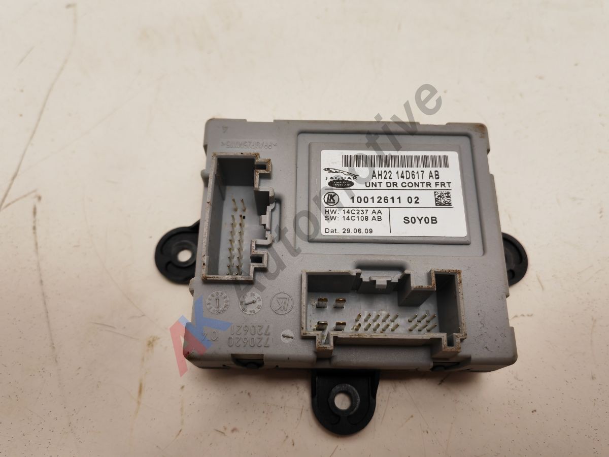 JAGUAR LAND RANGE ROVER FRONT DOOR CONTROL MODULE AH22-14D617-AB