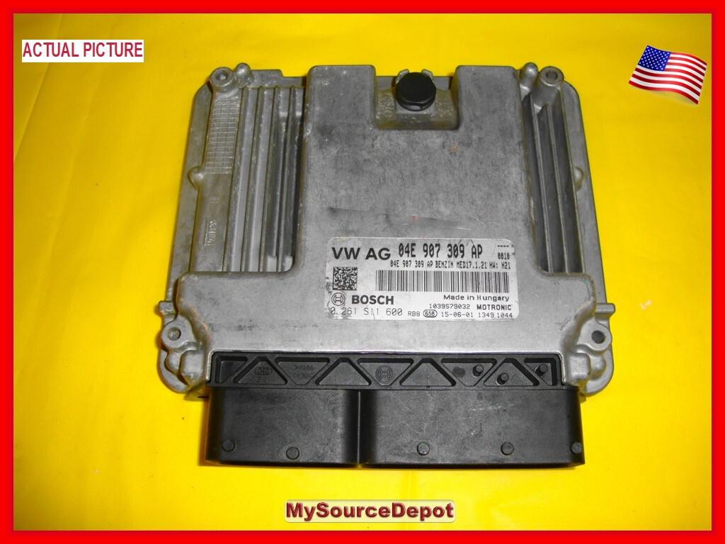 2013,2014,2015,2016,2017 VOLKSWAGEN JETTA 6K ,1.4L ECU ECM ENGINE CONTROL MODULE