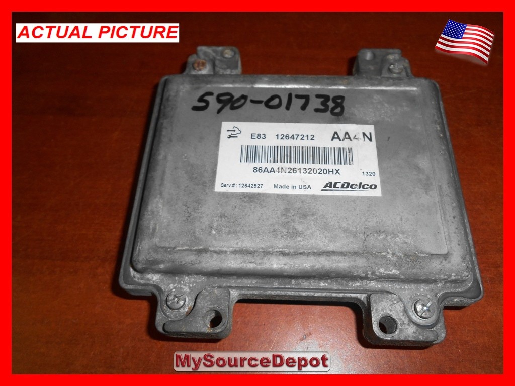 2009,2010,2011,2012,2013,2014,SPARK,TRAX,WAVE,CRUZE,ECM, ENGINE CONTROL MODULE
