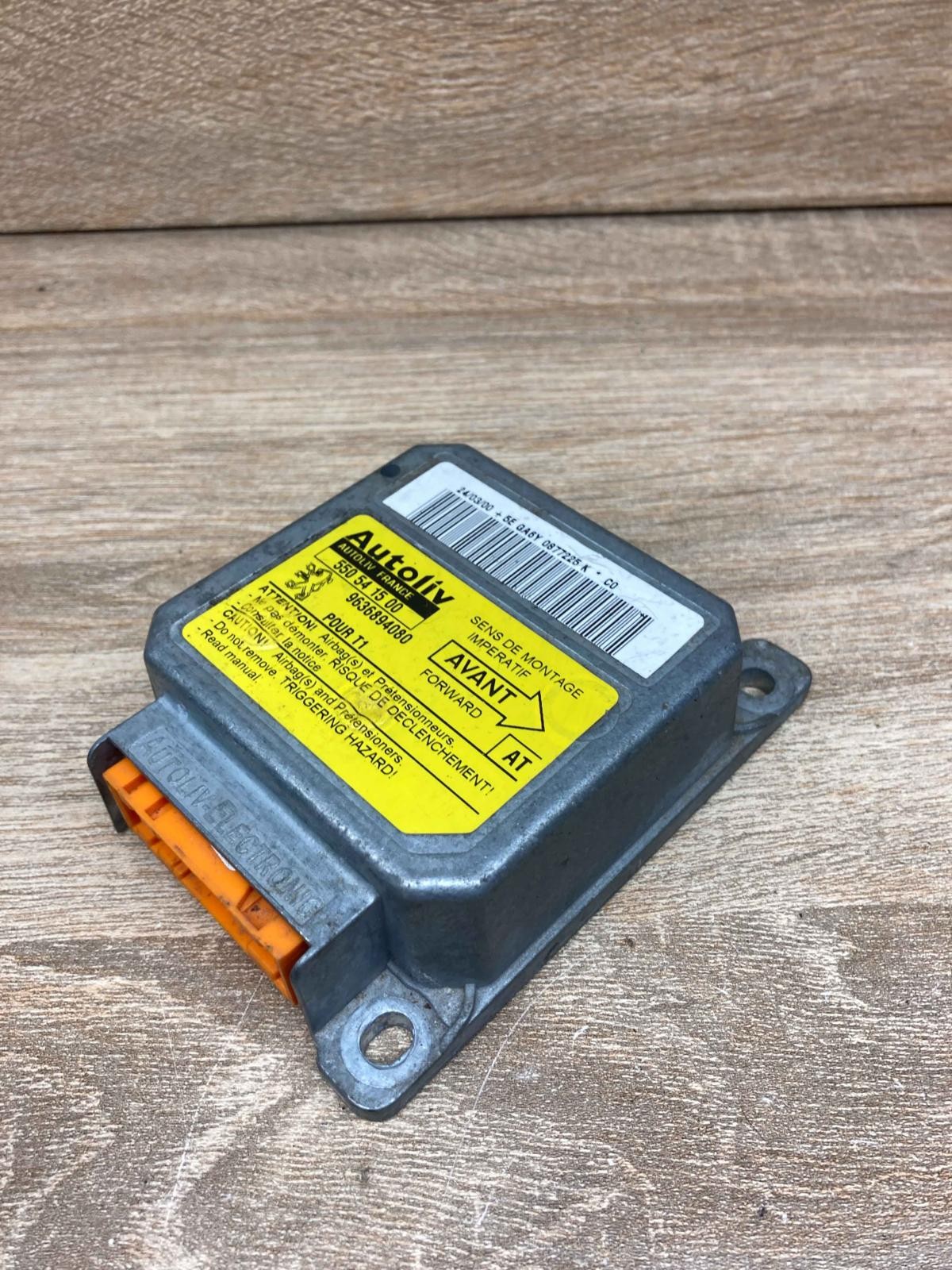 9636894080 550541500 USED control unit/module Fits for Peugeot 206