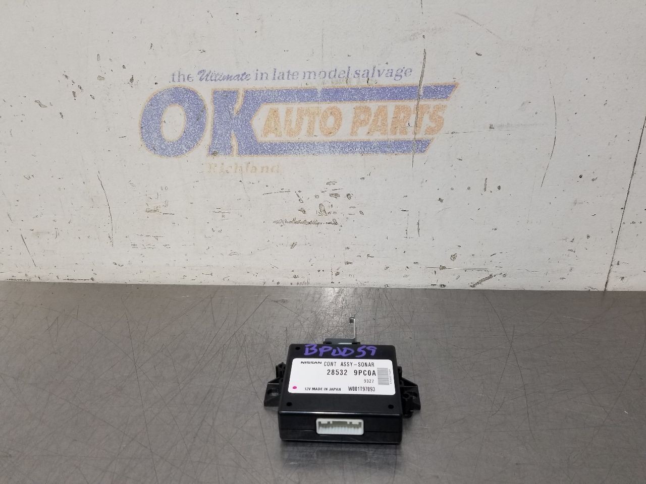 20 2020 INFINITI QX60 DRIVER PARK ASSIST CONTROL MODULE 285329PC0A