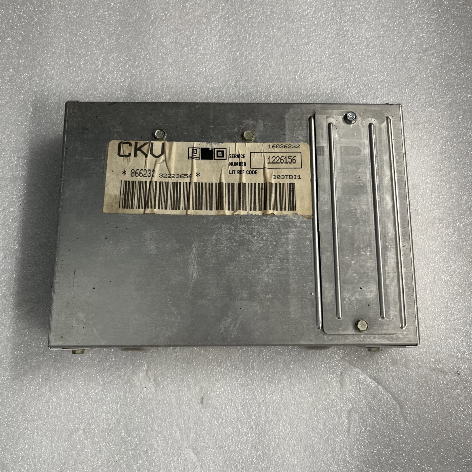 GM ELECTRIC CONTROL MODULE #1226156