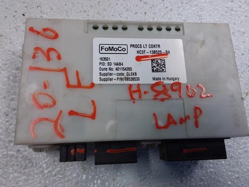 Chassis ECM Lamps Module Fits 17 FORD F250SD PICKUP 843011 ID # HC3T13B525BA