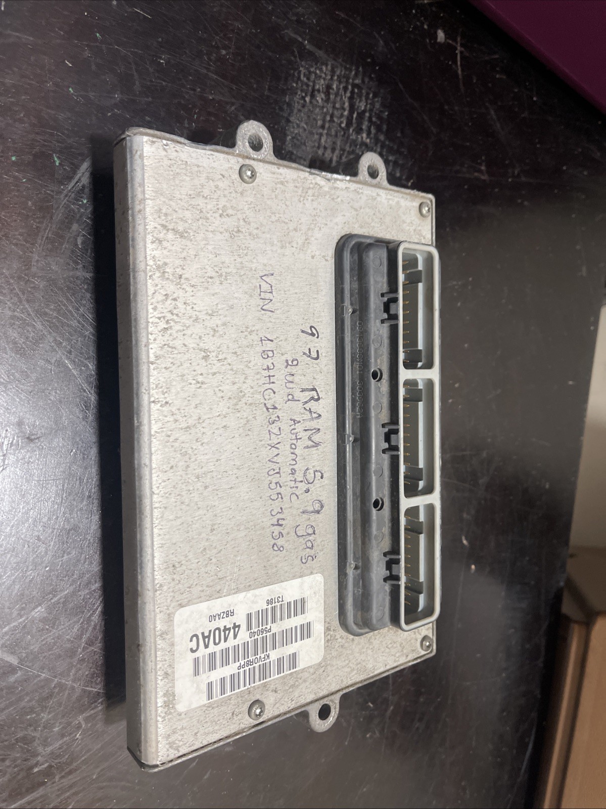 97 Dodge Ram Pickup 5.9L V8 Gas ECU ECM PCM Module Engine Computer P56040440AC