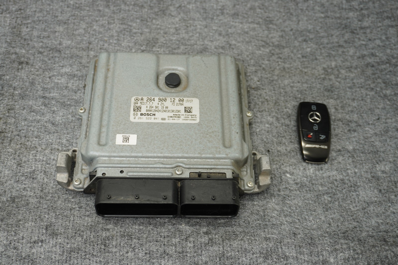 Engine Computer Control Module Ecu Dme W/ Key Mercedes W177 A35 CLA35 oem