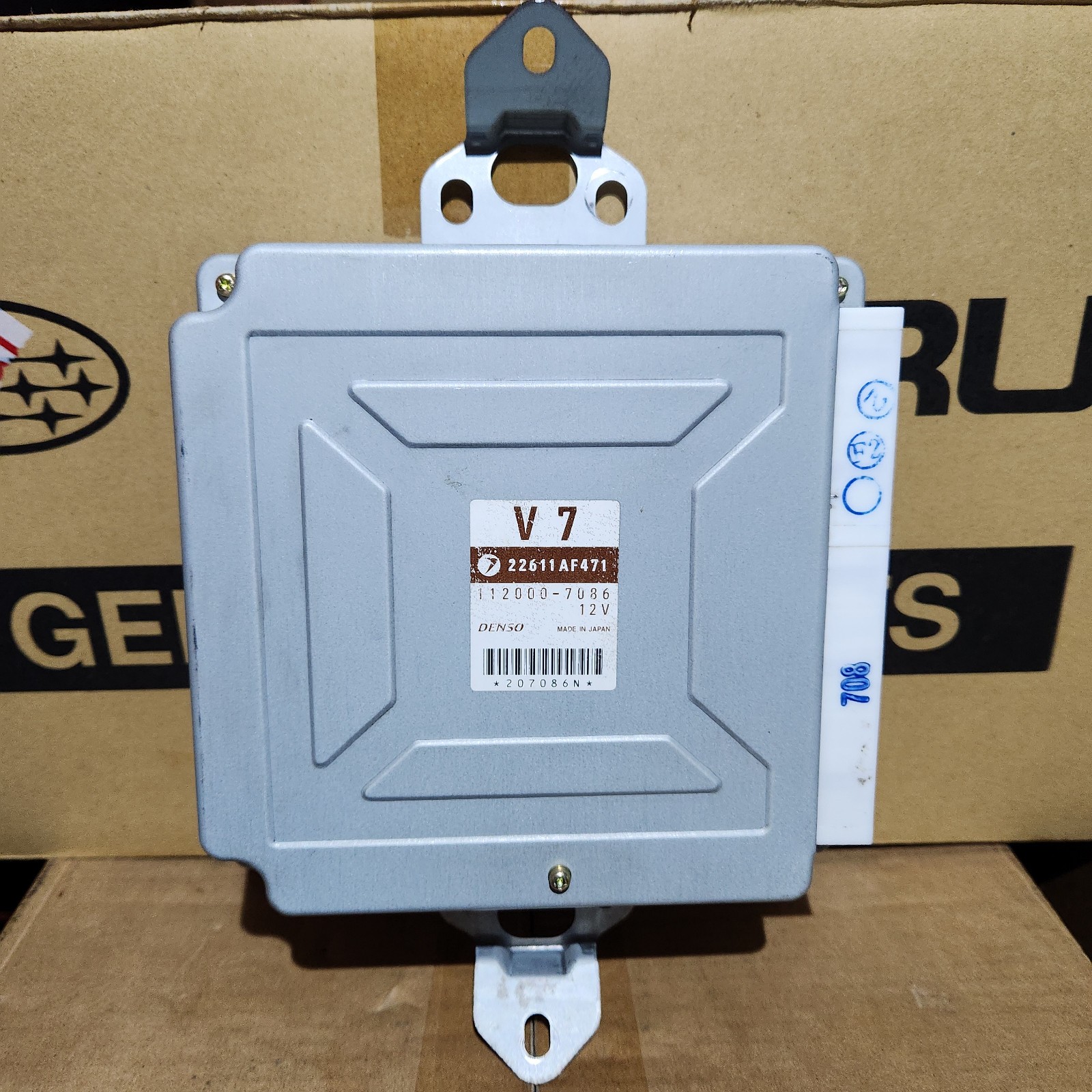 2002 2003 JDM Subaru Impreza WRX ECU Manual Transmission 5MT EJ205 Single AVCS