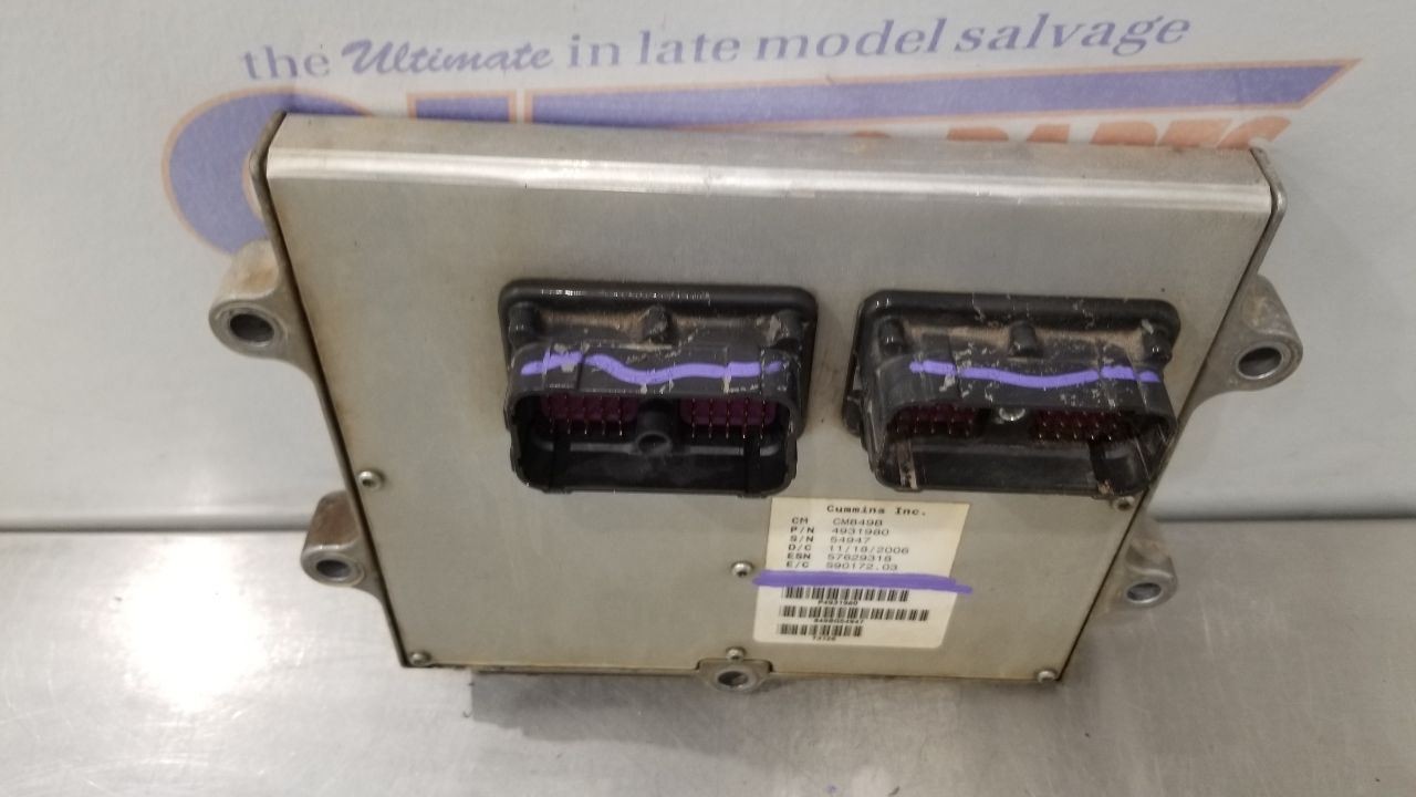 07 DODGE RAM 3500 MEGA CAB 5.9L DIESEL ENGINE CONTROL 4931980MODULE