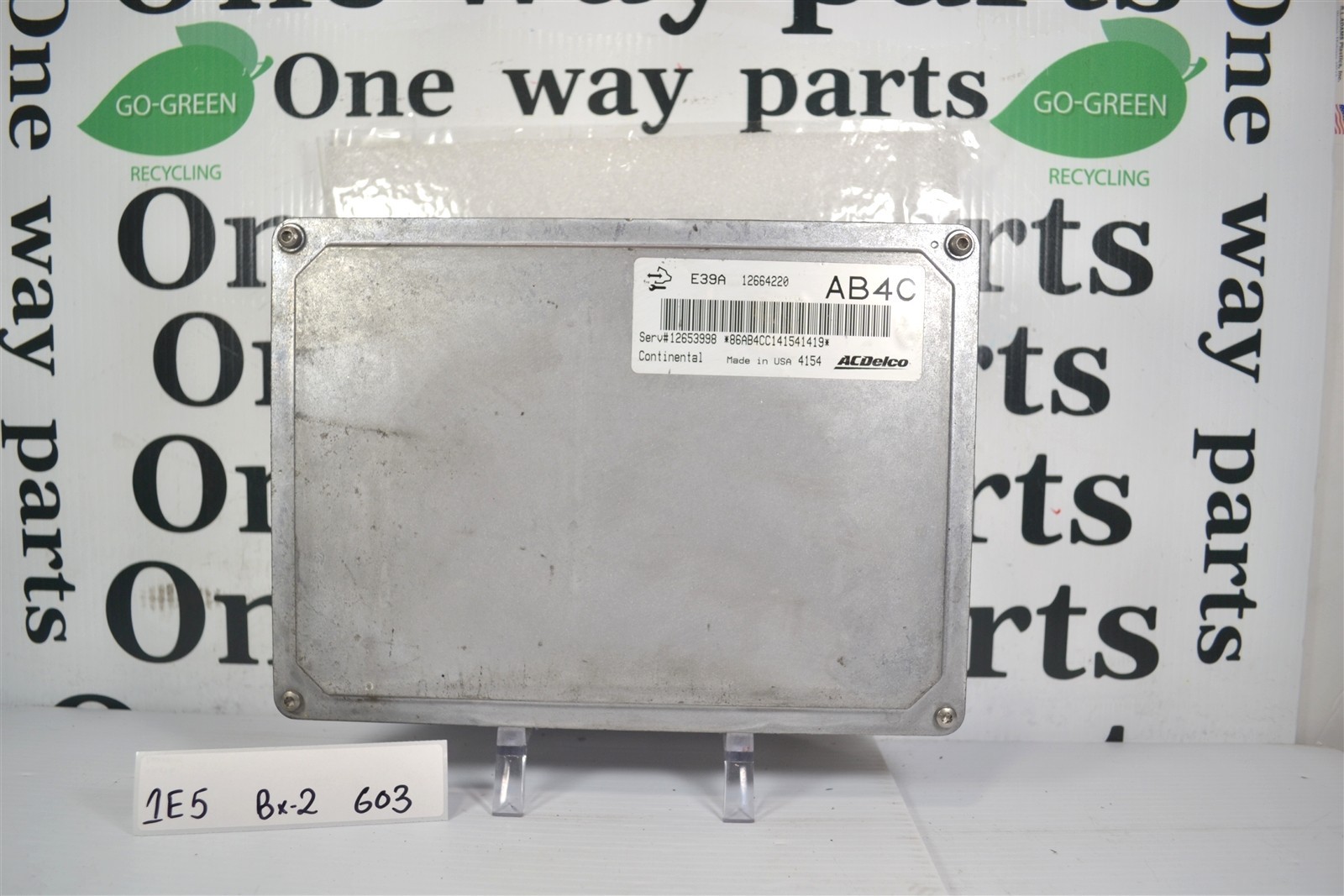 12653998 CHEVY MALIBU 2013-2016 Engine Computer Control Unit ECU OEM 1E5 603 B2