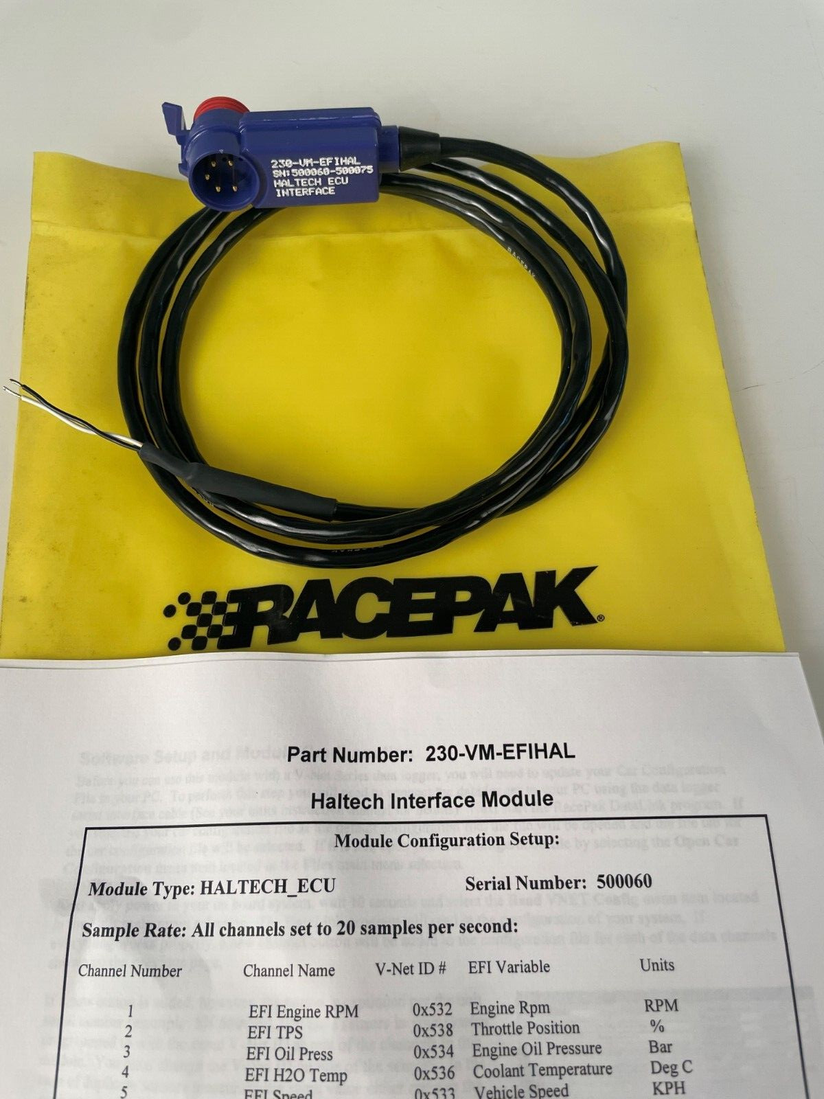 EFI haltech interface module