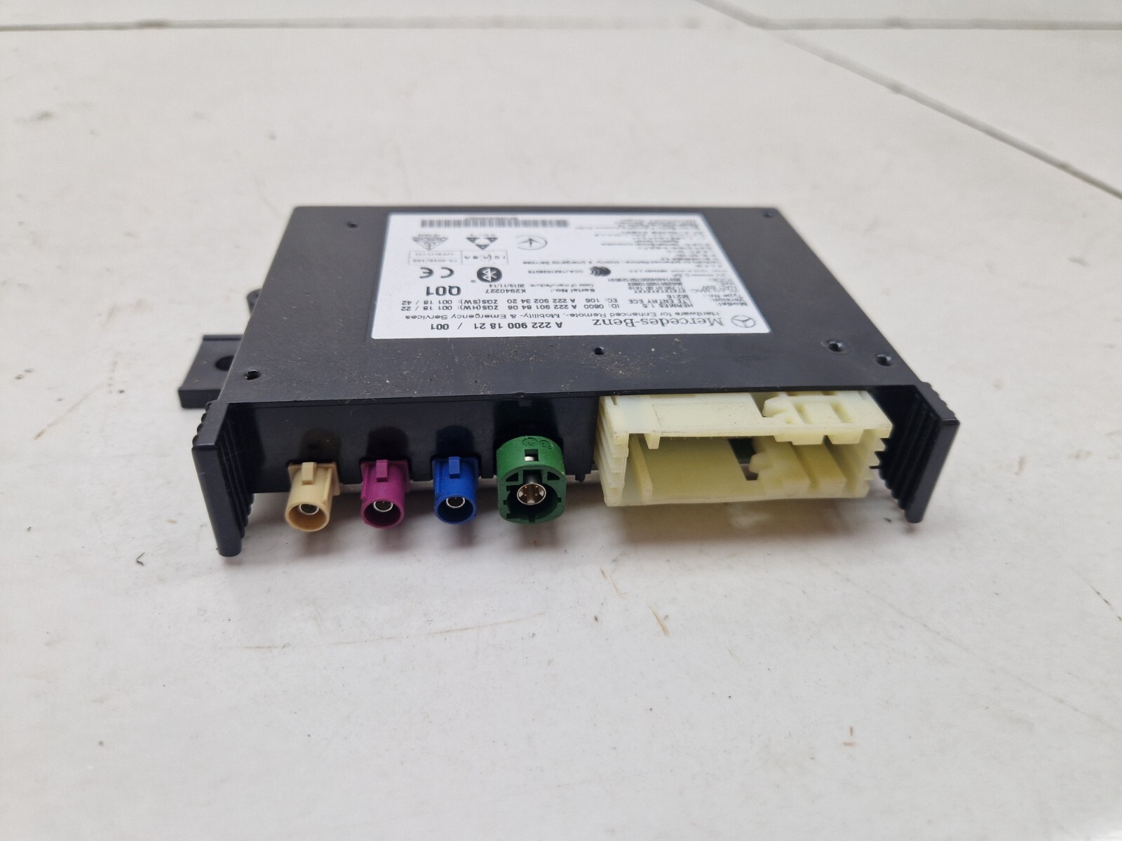 2020 Mercedes GLA Class X156 Telematics Control Module Unit ECU A2229001821