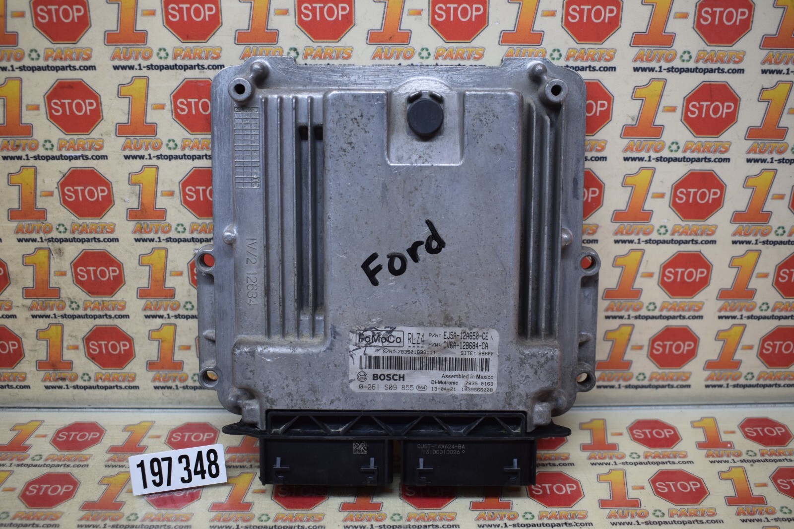 2013-2016 FORD ESCAPE ENGINE COMPUTER MODULE ECU ECM EJ5A-12A650-CE OEM