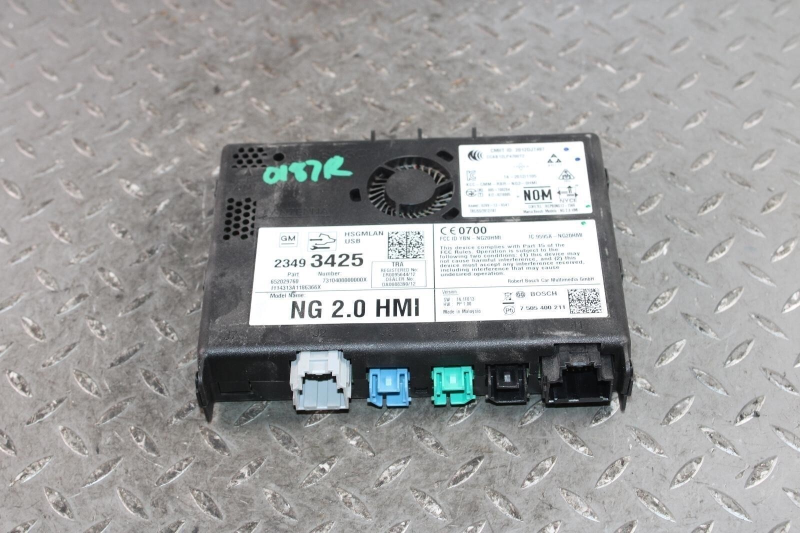 15′ Silverado Electronic Navigation Nav GPS Human Interface Module HMI IO6 OEM