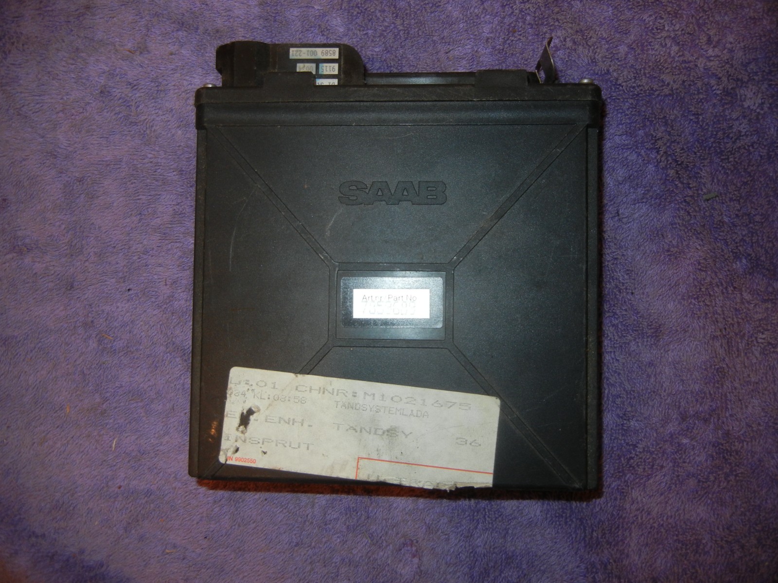 1993 SAAB 9000 Computer 7859689 T2