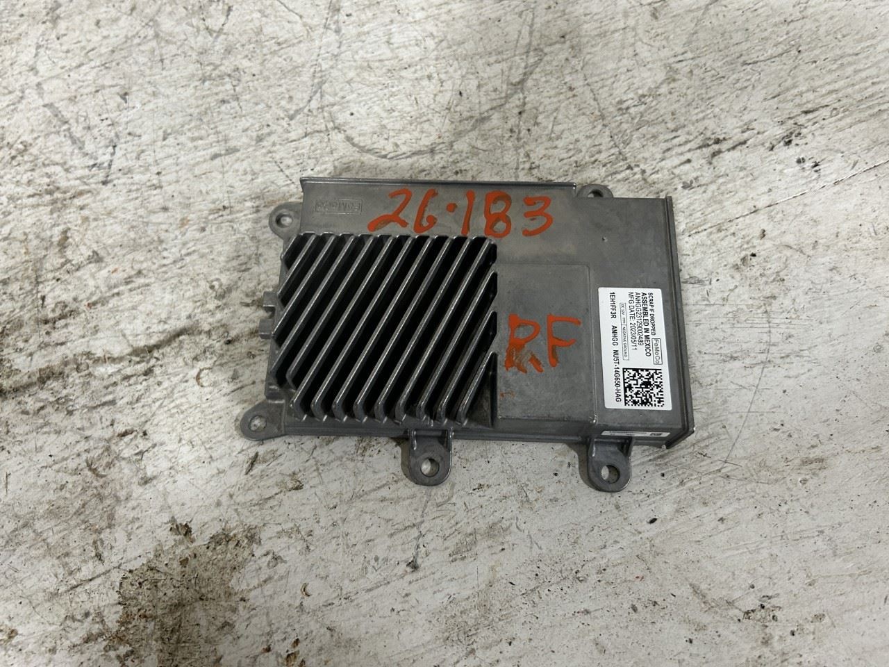 2023 FORD TRANSIT25 Gateway Control Module OEM Part Number NU5T14G650HAG