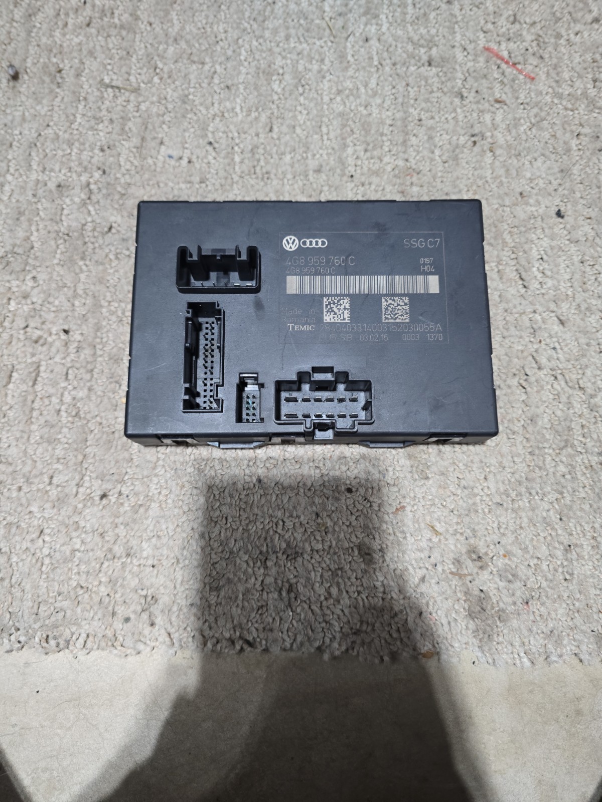 Volkswagen / Audi (VAG) Power Seat Control Module.