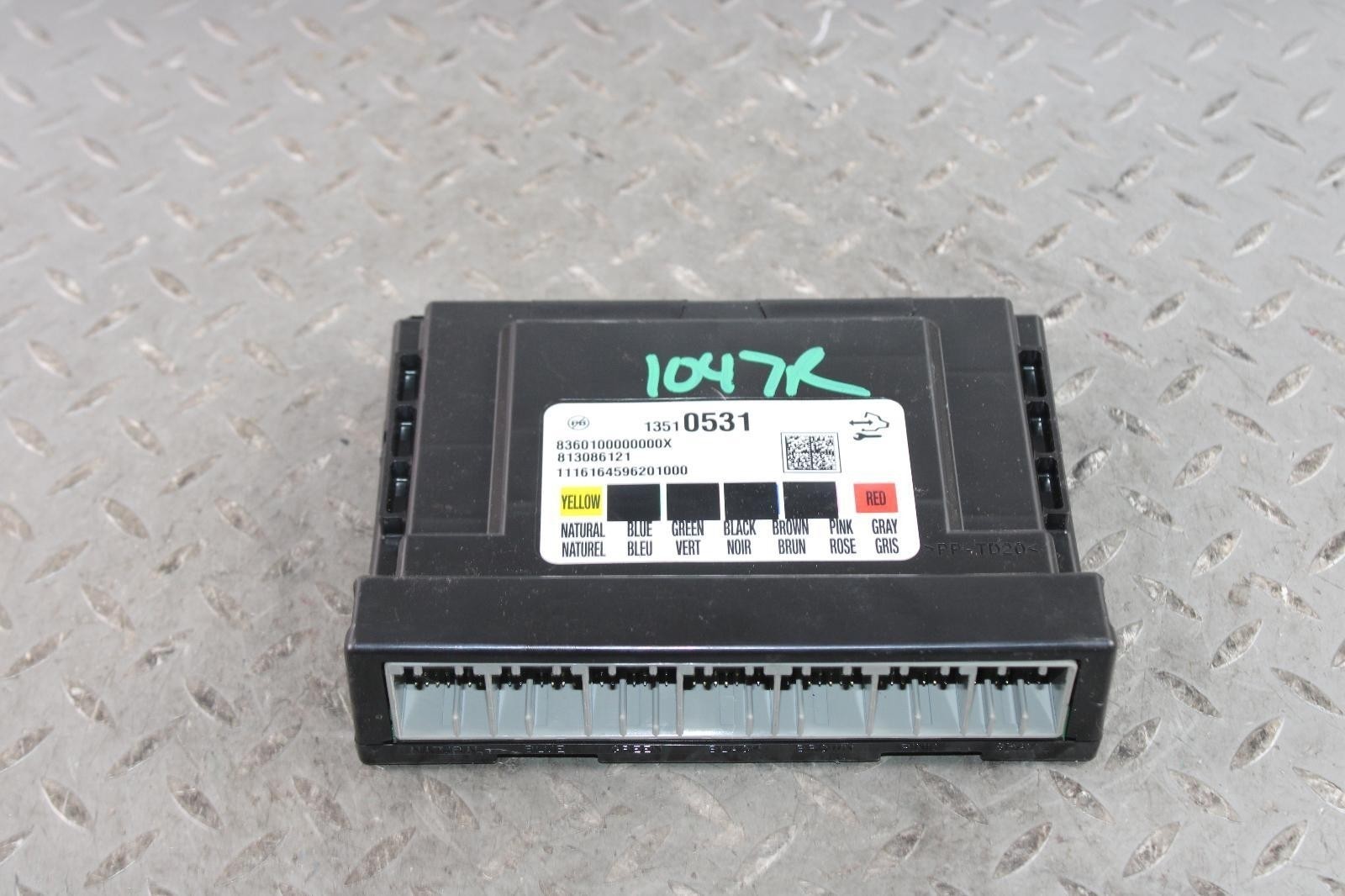16′ Silverado Column Body Control Module BCM BCU ECU Computer OEM OE OE WTY
