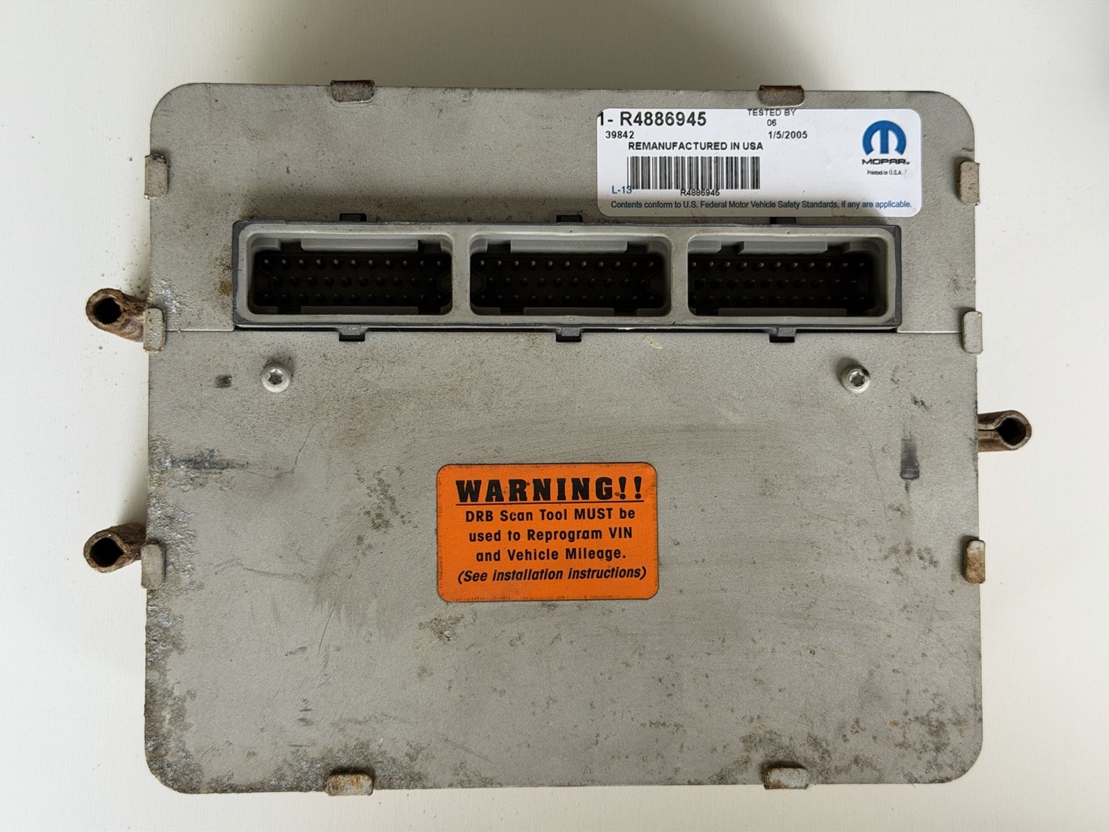 ✅1996 JEEP GRAND CHEROKEE 4.0L ECM ECU MODULE COMPUTER PCM R4886945