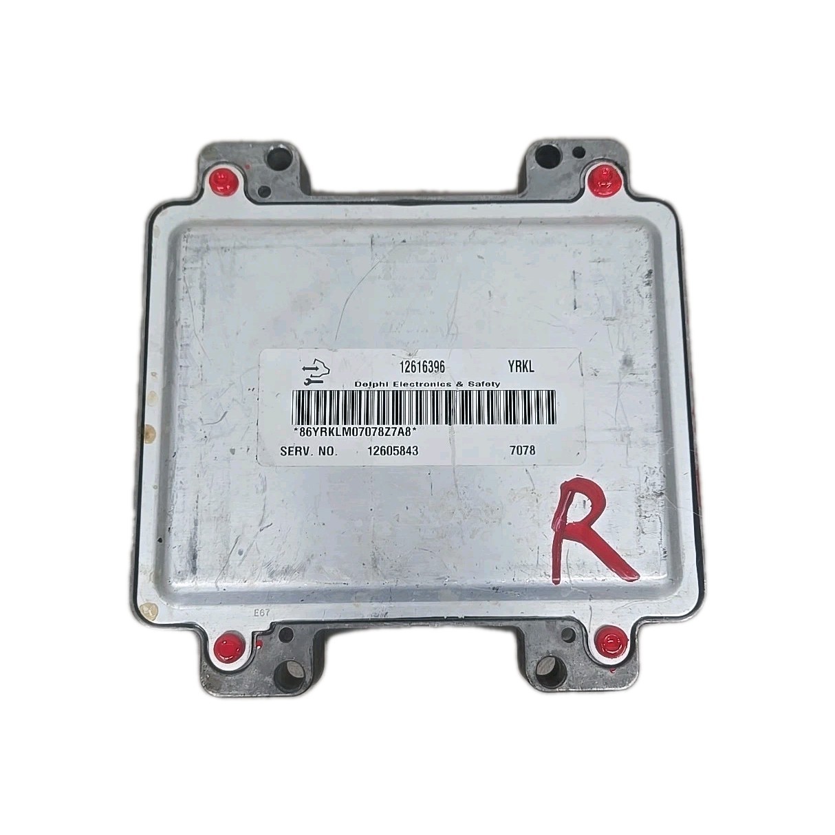 07 CADILLAC XLR-V 12616396 YRKL 4.4L ENGINE CONTROL MODULE ECU ECM PCM OEM UNIT